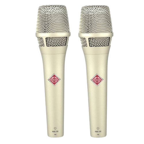 KMS105 Microphone，Cl A quality professional microfone condensador，wired vocal studio recording Mic，for tiktok gaming karaoke 2 pcs golden