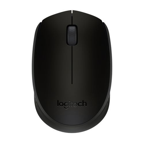 Logitec M171 Wireless Optical Mouse - Black