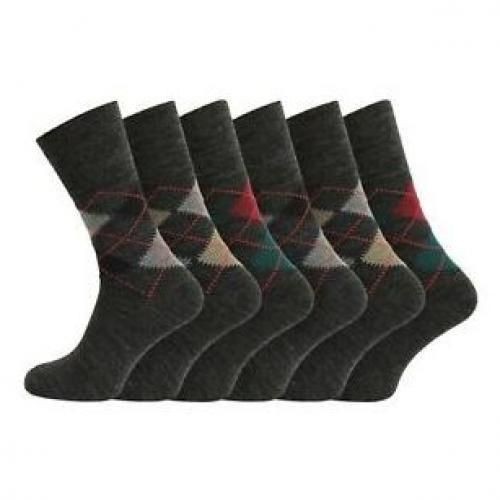 Other Pack of 6 Men's Fashion Office Socks 12 Pairs