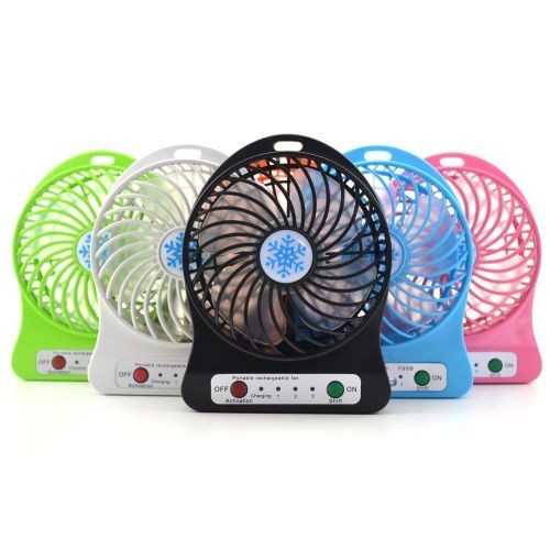 Small Table Fan & Also Acts As A Powerbank