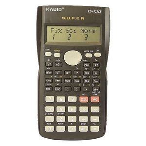 Black Kadio KD-82MS Super Scientific Calculator