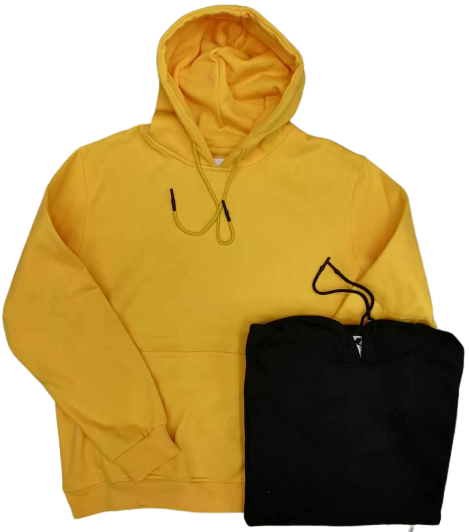 Tangerine Hoodie Jacket without Zipper