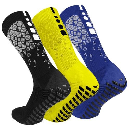 3 Pairs Non-Slip Football Socks For Men And Women