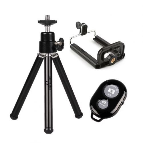 Adjustable Camera Tripod Stand Phone Selfie Holder With Selfie Function