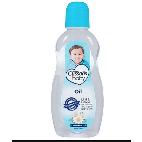 Cussons Mild And Gentle Baby Oil 200ml - Blue