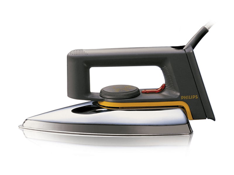 Philips Classic Dry Iron Linished Soleplate - 1000 Watts, Multi Color
