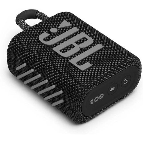 Jbl Go 3 Portable Waterproof Speaker with Pro Sound, Powerful Audio, Punchy Bass, Ultra-Compact Size, Dustproof, Wireless Bluetooth Streaming