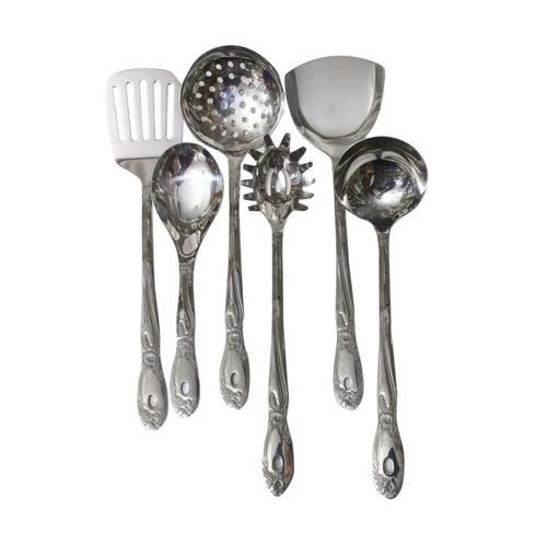 Stainless Serving Spoons 6pcs