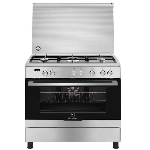 Electrolux 90/60cms 5 Gas Cooker with Electric Oven EKK925