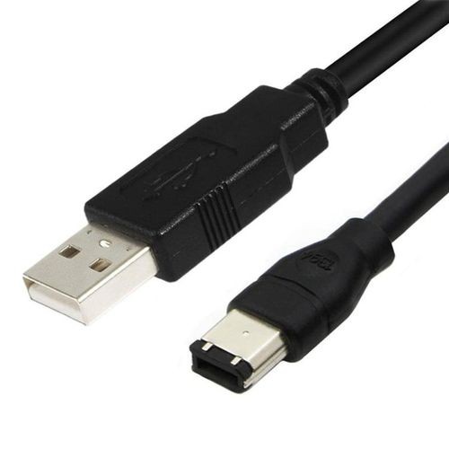 Firewire 1394 6 Pin Male to USB 2.0 Male Cable-3m