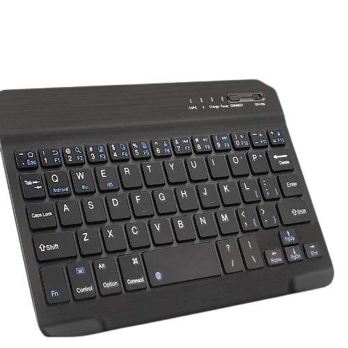 Universal Bluetooth Rechargeable Keyboard, -Black