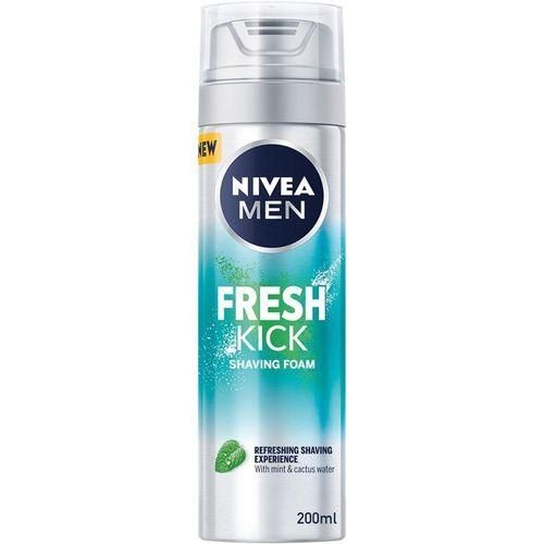 NIVEA MEN Shaving Foam, Fresh & Cool Mint Extracts, 200ml