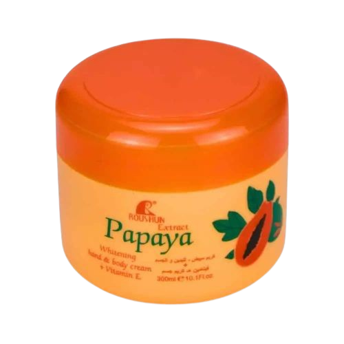 Roushun Papaya whitening hand and body cream with vitamin E