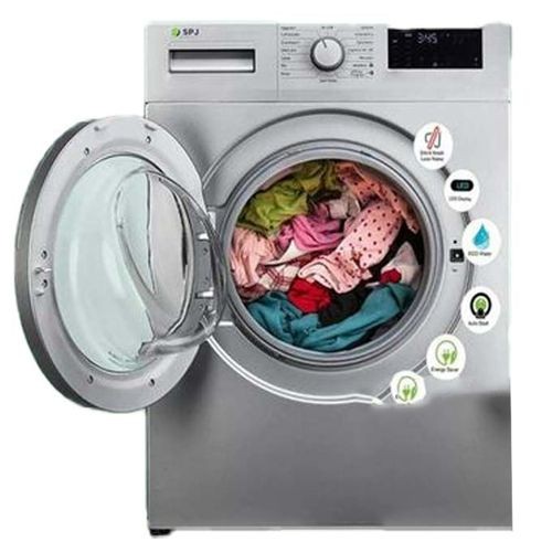 SPJ 8Kg Front Load Fully Automatic Washing Machine -Grey