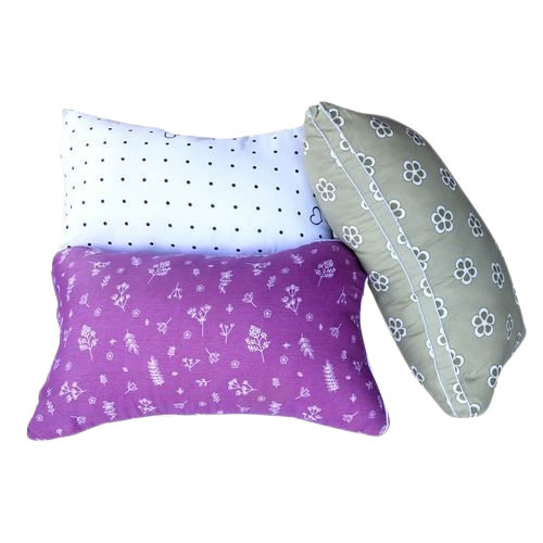 Big Fibre Pillows Set (2pcs,3pcs) - Mixed color
