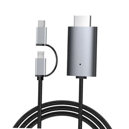 HD 1080P Type C/Micro USB HDMI Adapter Cable For Android Phone Devices