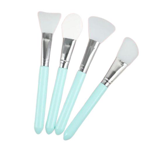 4pc/Set White Makeup Silicone Facial Mask Brush Professional Cream Brushes DIY Skin Care Foundation Cosmetic Beauty Tool ACU