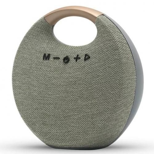 Aldeepo Bluetooth Speaker With 15 Hours Of Playtime-Grey
