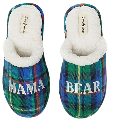 Women's Gifts for Mom Cute Cozy Mothers Day Mama Bear Slipper
