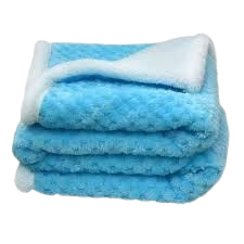 Blue Baby Swaddling Blanket
