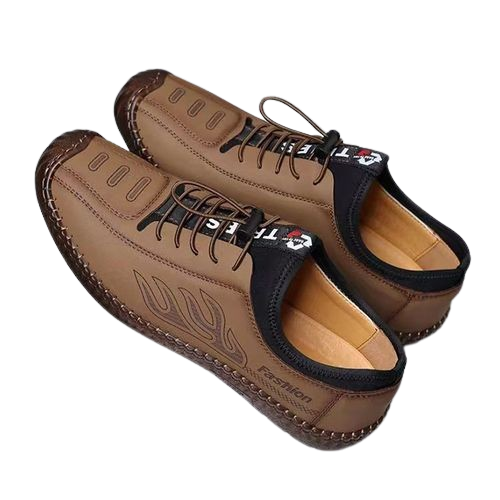 Men's Loafers & Slip-Ons Casual Soft Sole Shoes - Brown