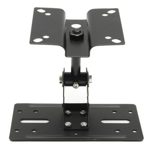 Theater Metal Adjustable Speaker Ceiling Stand Wall Mount Brackets 15kg Load MH