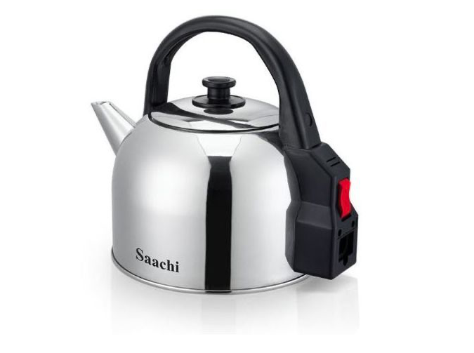 Saachi 5.0 Litres Electric Kettle, Auto Switch Off - Silver,Black