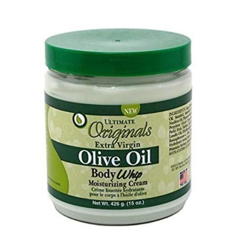 Ultimate Organics Extra Virgin Olive Oil Body Whip Moisturizing Cream 438ml.