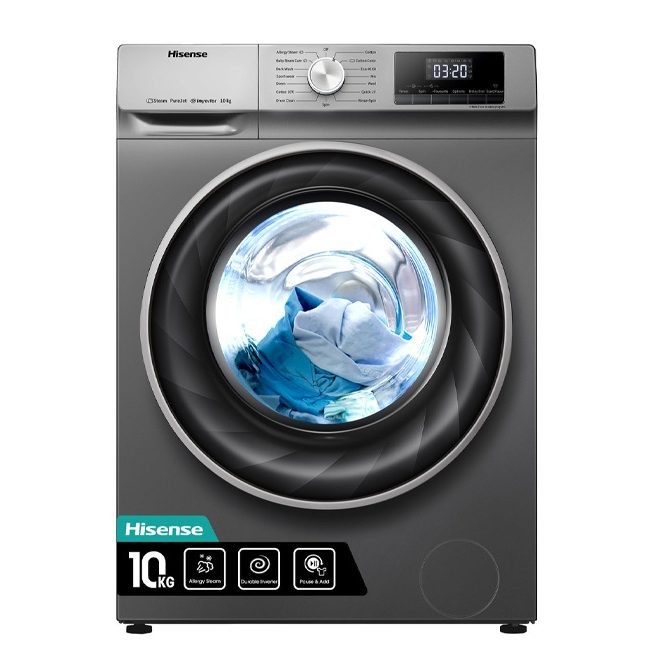 Hisense 10kg front loading washing machine