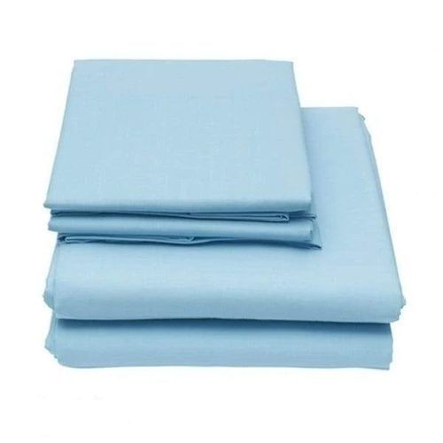 PolyCotton Bedsheets With 2 Pillowcases - Blue