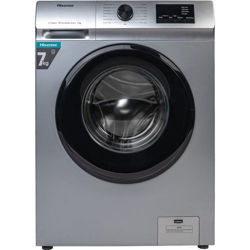 Hisense 7kg Automatic Front Loading Washing Machine - Titanium Grey