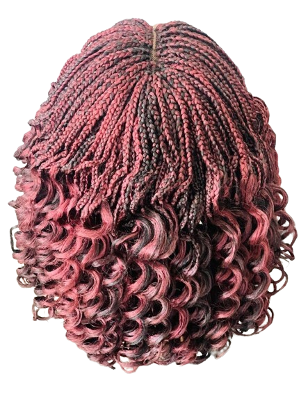 Short twisted Wig