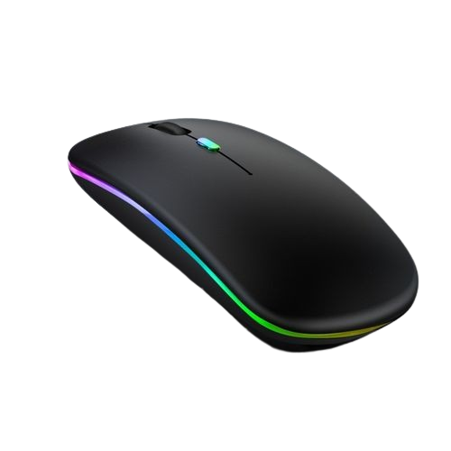 Bluetooth Mouse LED Silent Computer Mice Dual ModeCompatible