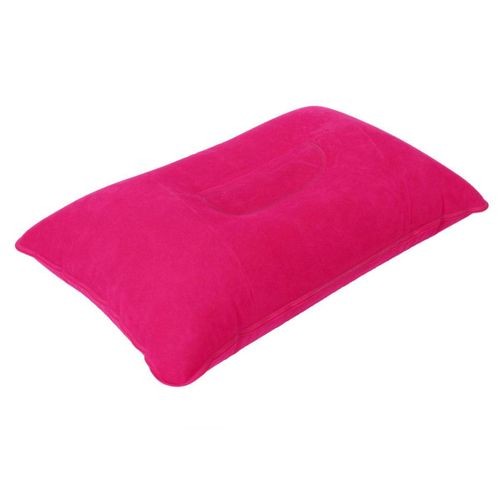 Protable Ultralight Inflatable Air Pillow Cushion Camping Travel Comfort Relax 34X22CM Rose (Rose)