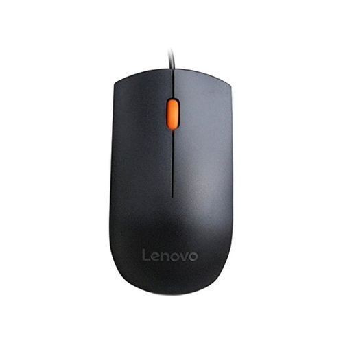 Lenovo 300 Wired Plug & Play USB Mouse – Black