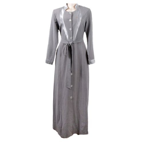 Generic Women's  Muslim Dress - Grey